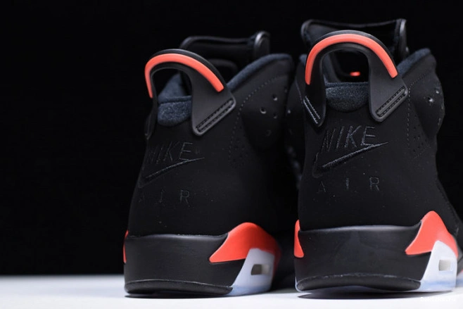 Rep BK jordan retro air 6 black 384664-060 infrared 1105
